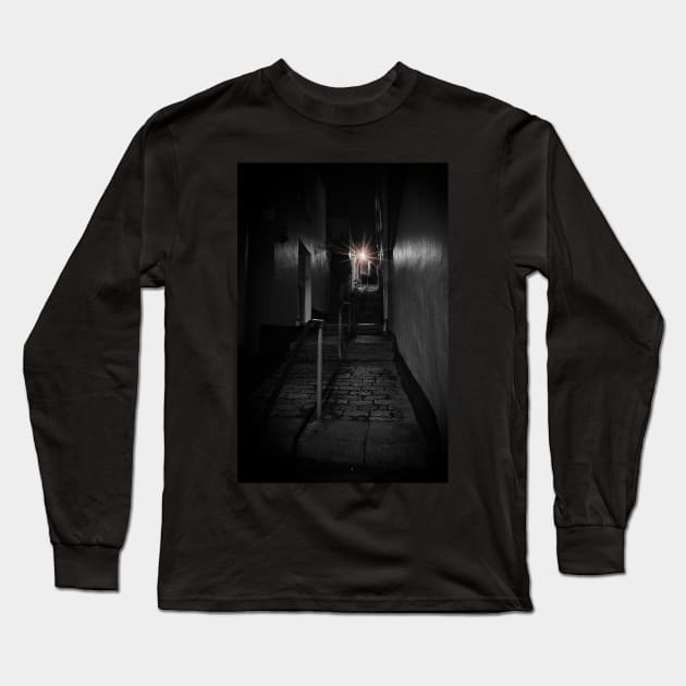 Dartmouth Night Steps Long Sleeve T-Shirt by Graz-Photos